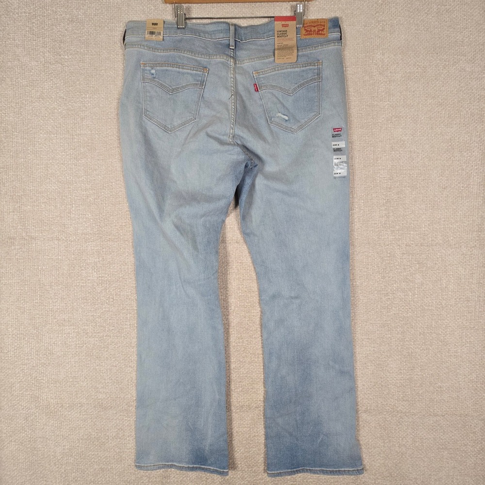 Levis‎ Vintage Classic Bootcut Jeans Womens 20W M Light Wash Mid Rise A16620002